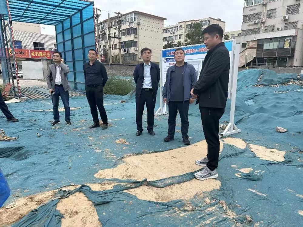 开元·官方版网站登录入口-开元(中国)
负责人汪洋到孙八砦城中村改造项目调研项目建设工作